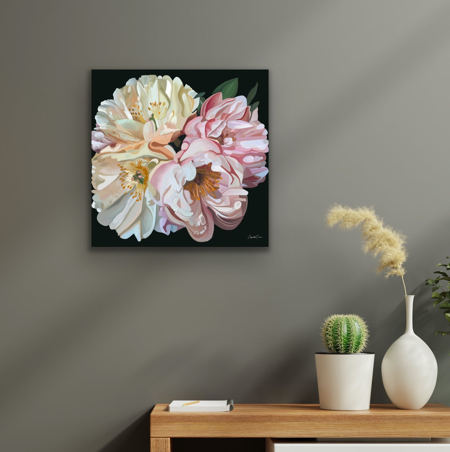 Peonies - Premium Canvas Prints