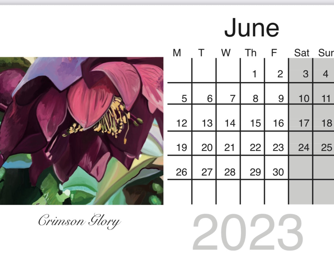 2023 Desktop Calendar